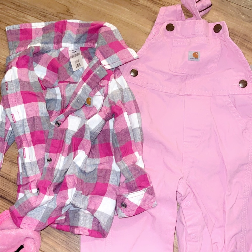 Infant girls carhartt